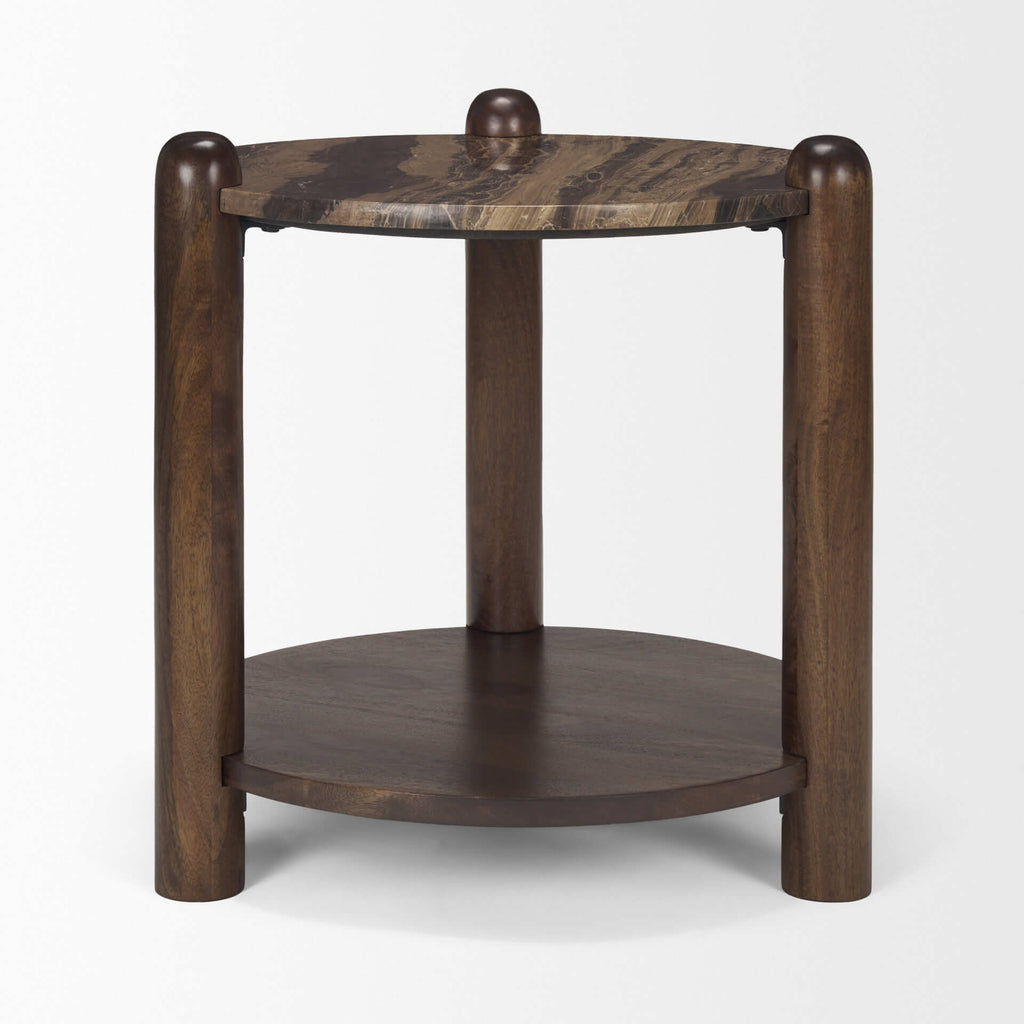 MERCANA JOVIA MARBLE SIDE TABLE 71123-AB