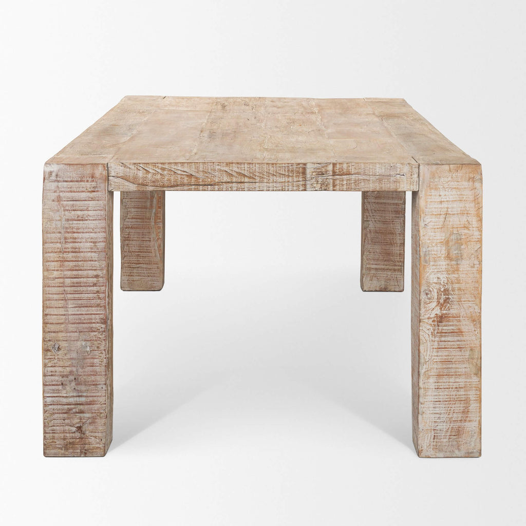 MERCANA McARTHUR 94" RECLAIMED WOOD DINING TABLE 71072-AB