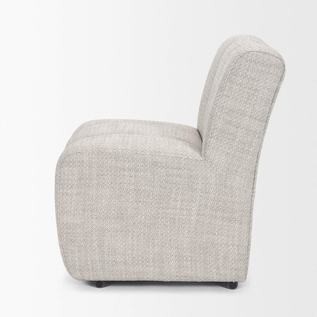 MERCANA WILKINS GRAY FABRIC DINING CHAIR 71052