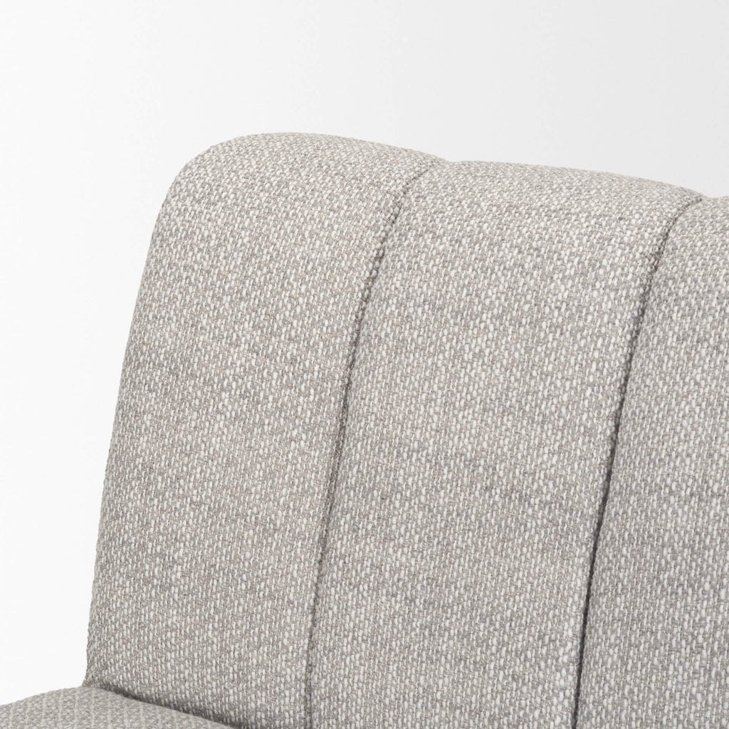 MERCANA WILKINS GRAY FABRIC DINING CHAIR 71052