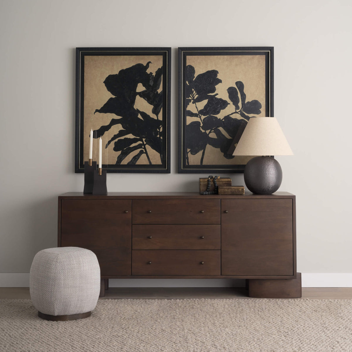 MERCANA JONAN SOLID MANGO WOOD SIDEBOARD 71111