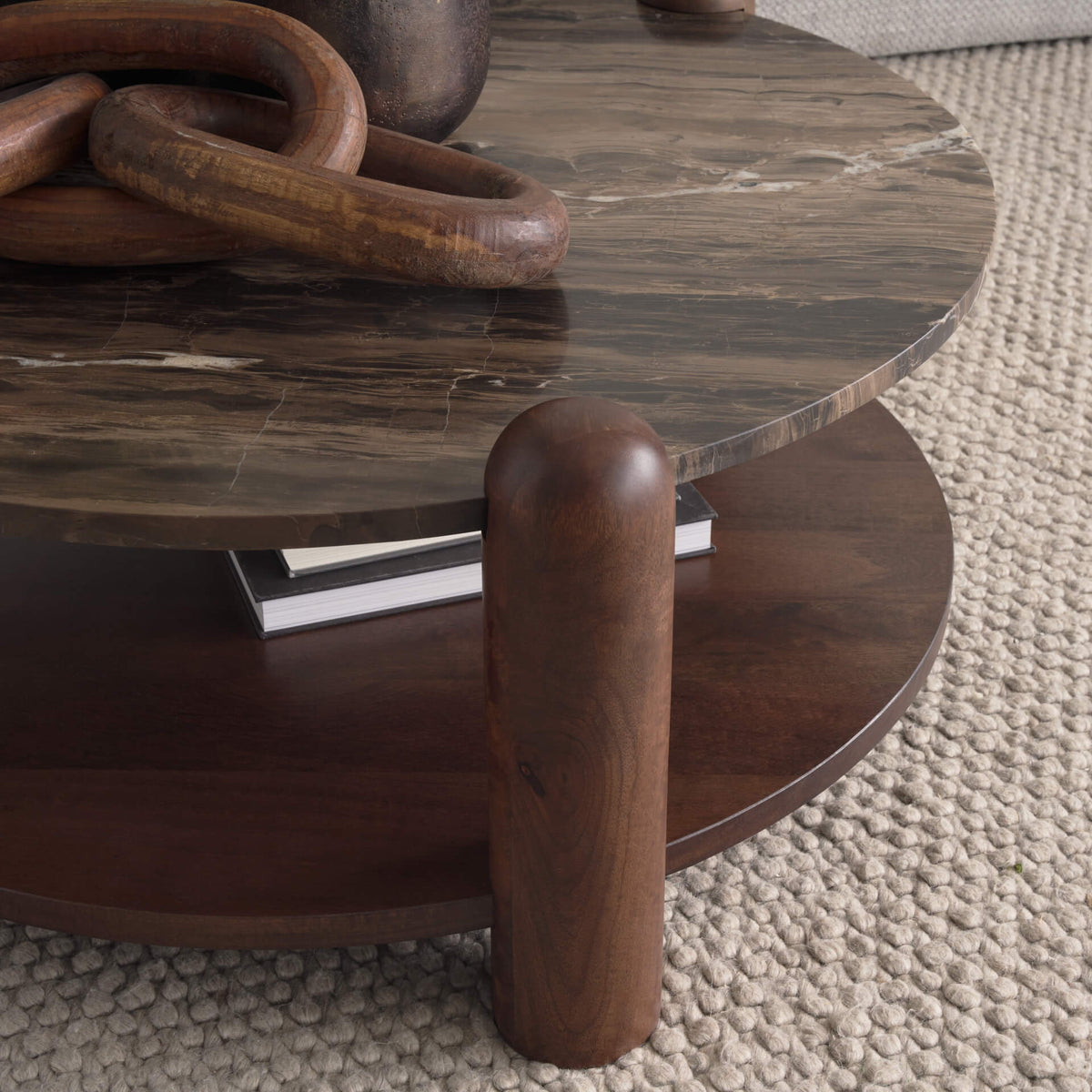 MERCANA JOVIA MARBLE COFFEE TABLE 71122-AB