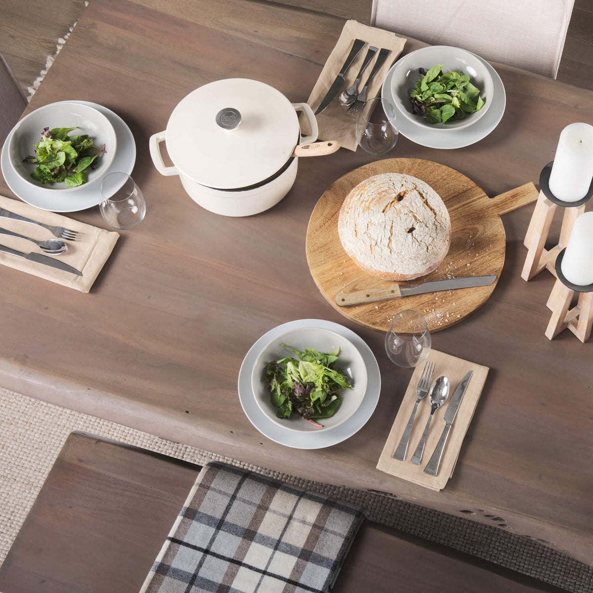 MERCANA KONSTANTIN LIVE EDGE RECTANGLE DINING TABLE 69140-AB