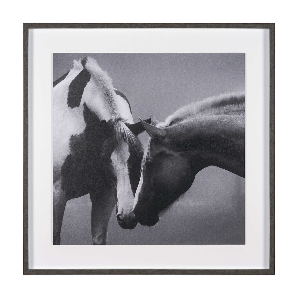 MERCANA HORSE HARMONY FRAMED ART PRINT 15765