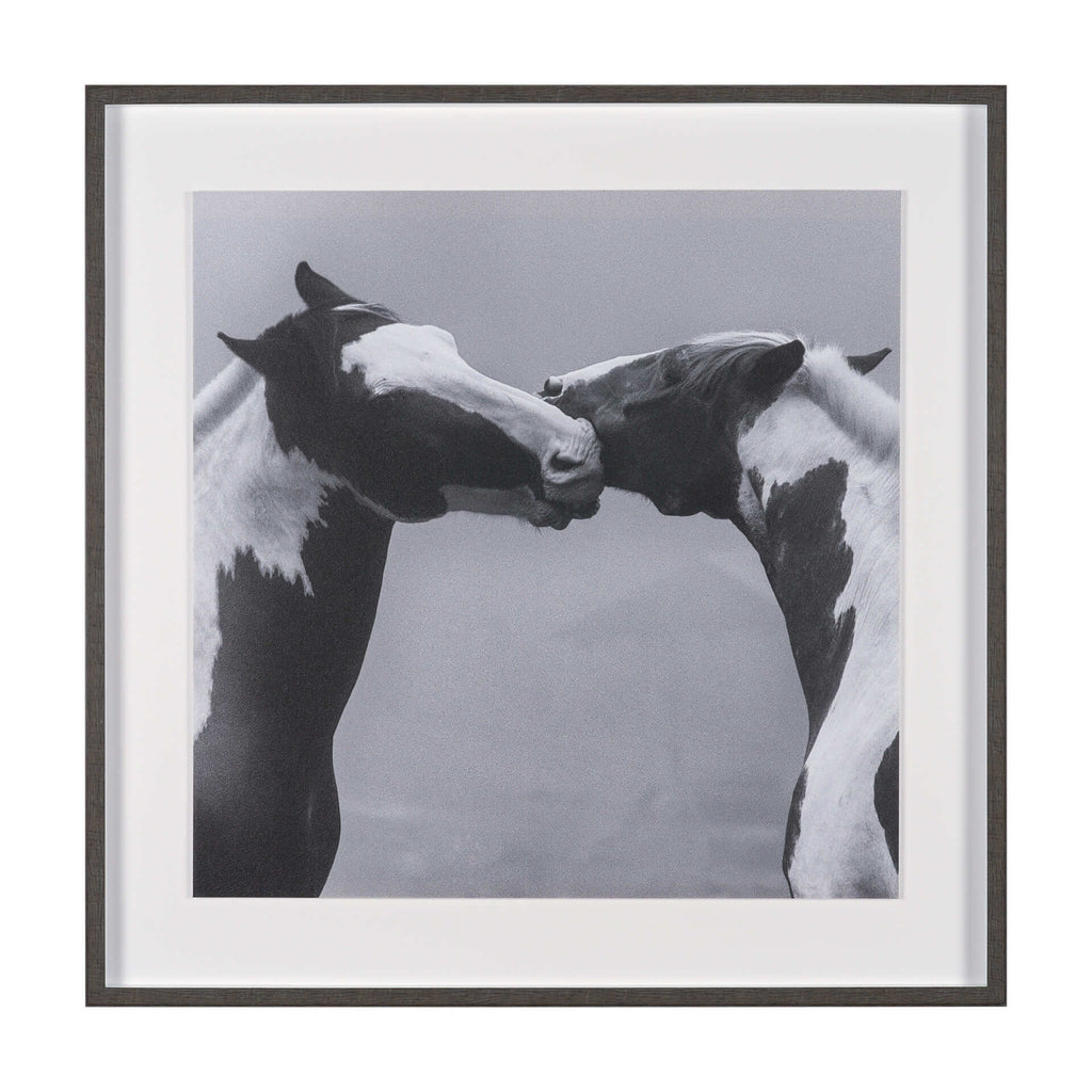 MERCANA HORSE HARMONY FRAMED ART PRINT 15766