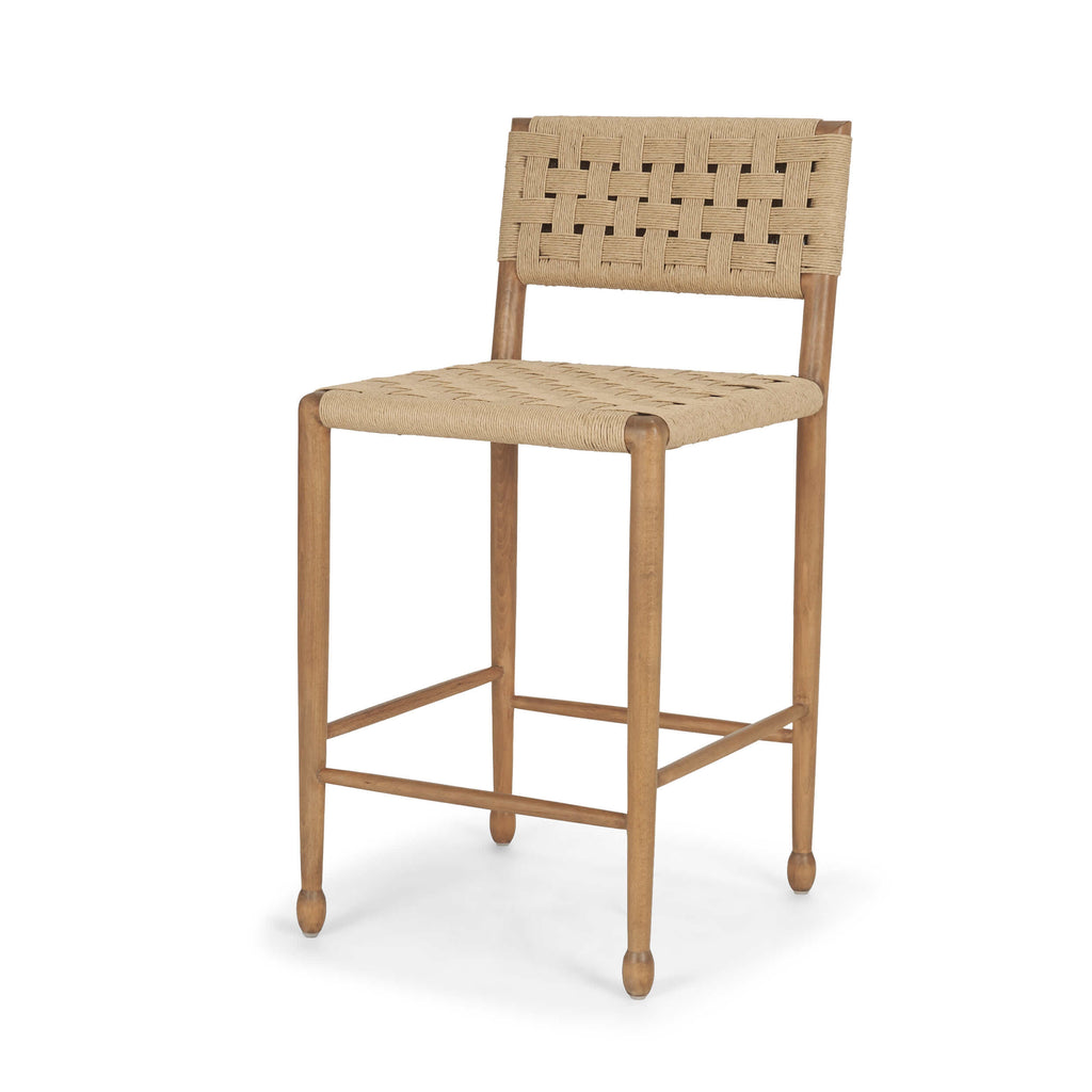 MERCANA BRINLEY WOVEN ROPE COUNTER STOOL 71179