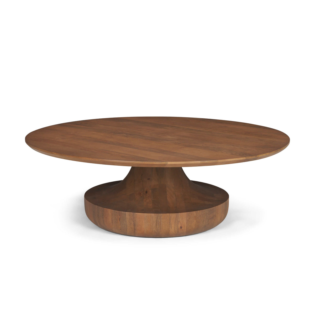 MERCANA ARNO SCULPTURAL ROUND COFFEE TABLE 71209-AB
