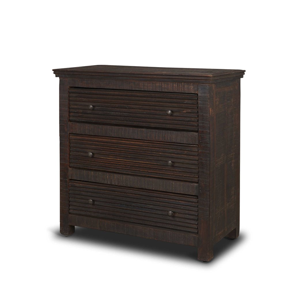 MERCANA RHETT RECLAIMED WOOD 3 DRAWER CABINET 71210