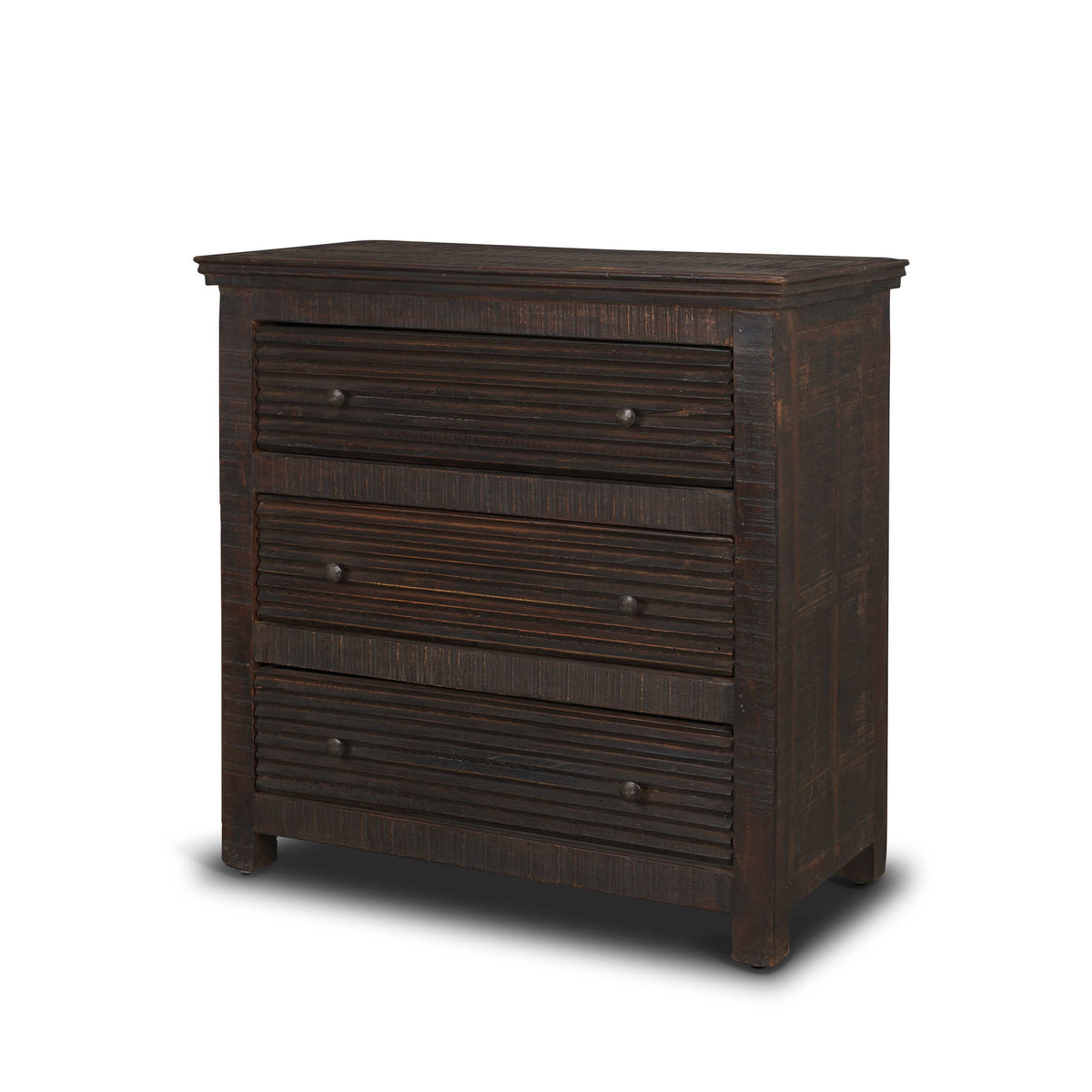 MERCANA RHETT RECLAIMED WOOD 3 DRAWER CABINET 71210