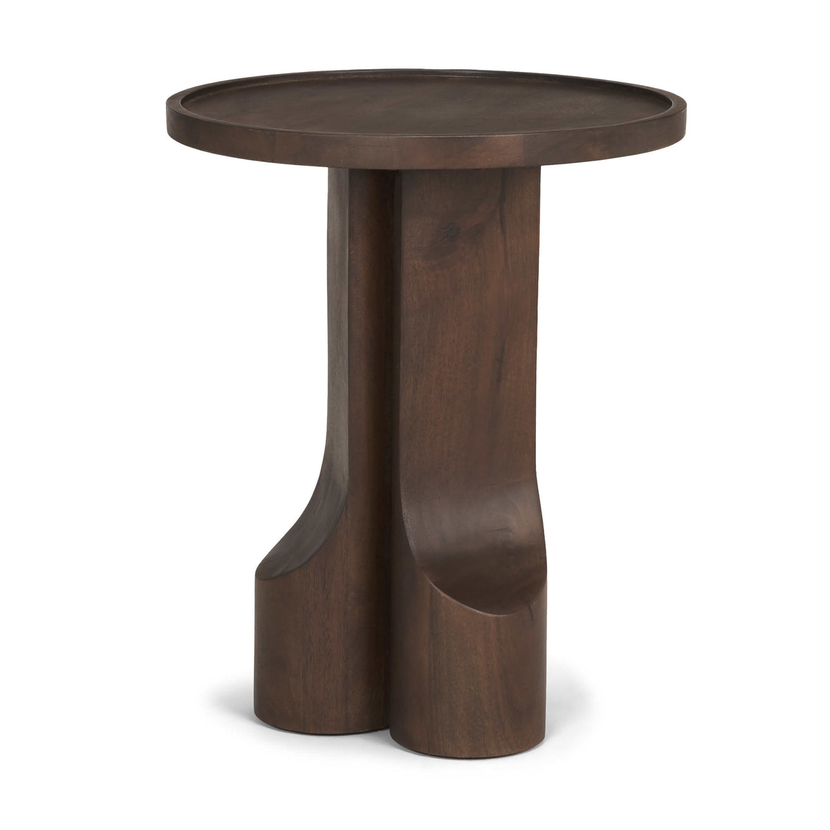 MERCANA CAYSON SCULPTURAL ROUND ACCENT TABLE 71212