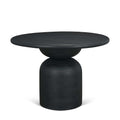 MERCANA ATLAS 42" BLACK ROUND TABLE 71219-AB