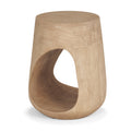 MERCANA COVE LIGHT BROWN OPEN SIDE TABLE 71223