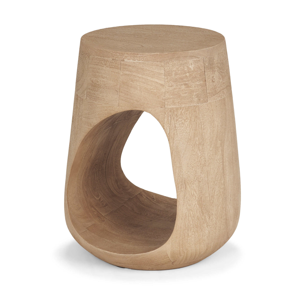 MERCANA COVE LIGHT BROWN OPEN SIDE TABLE 71223