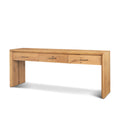 MERCANA BELFORD LIGHT BROWN OAK CONSOLE TABLE 71233