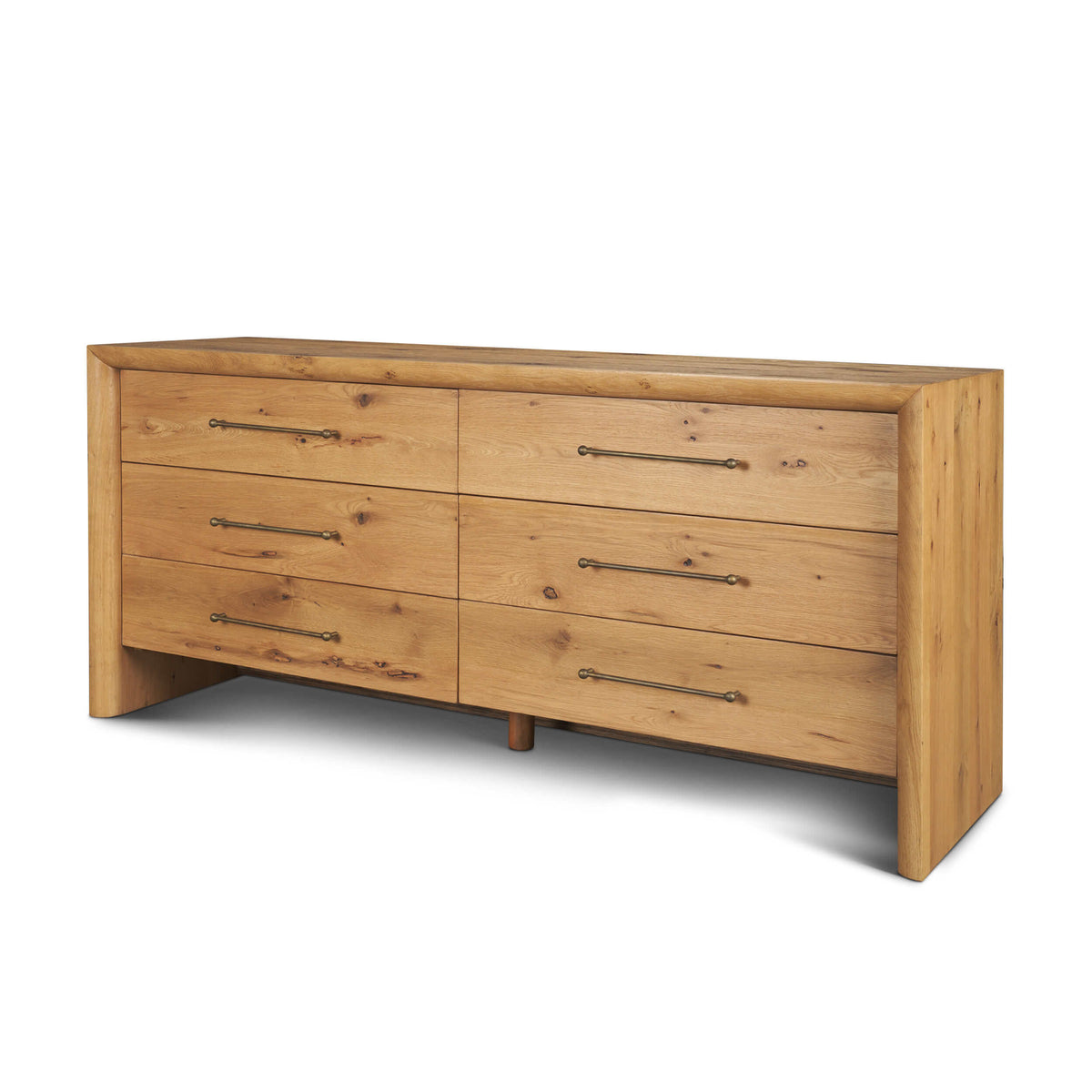 MERCANA BELFORD LIGHT BROWN OAK DRESSER  71237