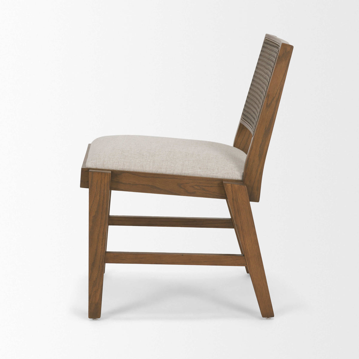 MERCANA REID BROWN CANE DINING CHAIR SET OF TWO 71243
