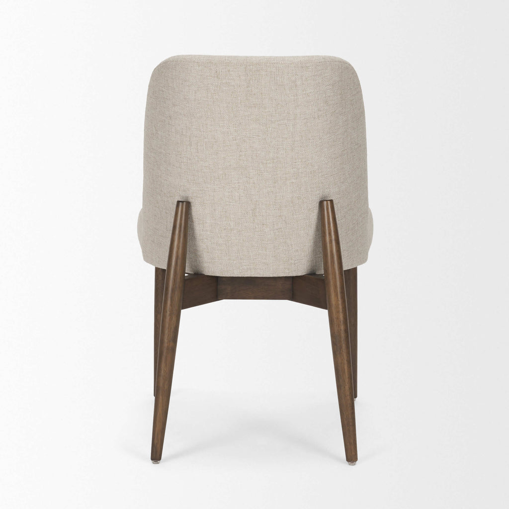 MERCANA ABBIE DINING SIDE CHAIR OATMEAL SET OF TWO 71246