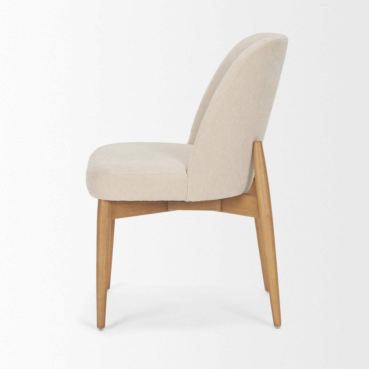 MERCANA ABBIE DINING SIDE CHAIR OATMEAL SET OF TWO 71247