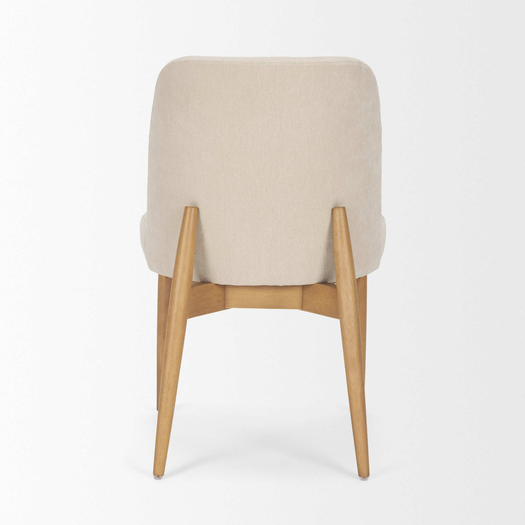 MERCANA ABBIE DINING SIDE CHAIR OATMEAL SET OF TWO 71247