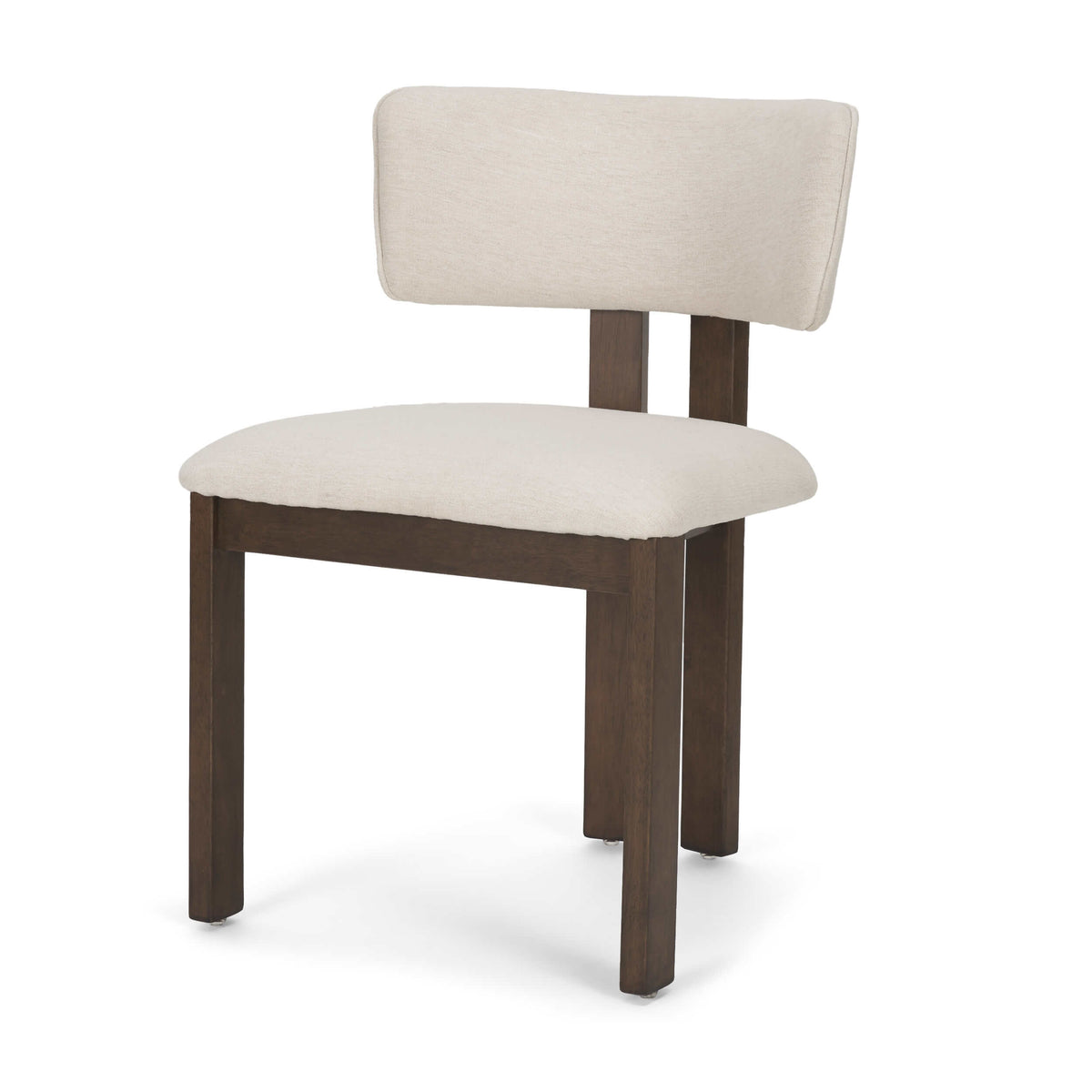 MERCANA SOHO OPEN BACK DINING CHAIR CREAM SET OF TWO 71249