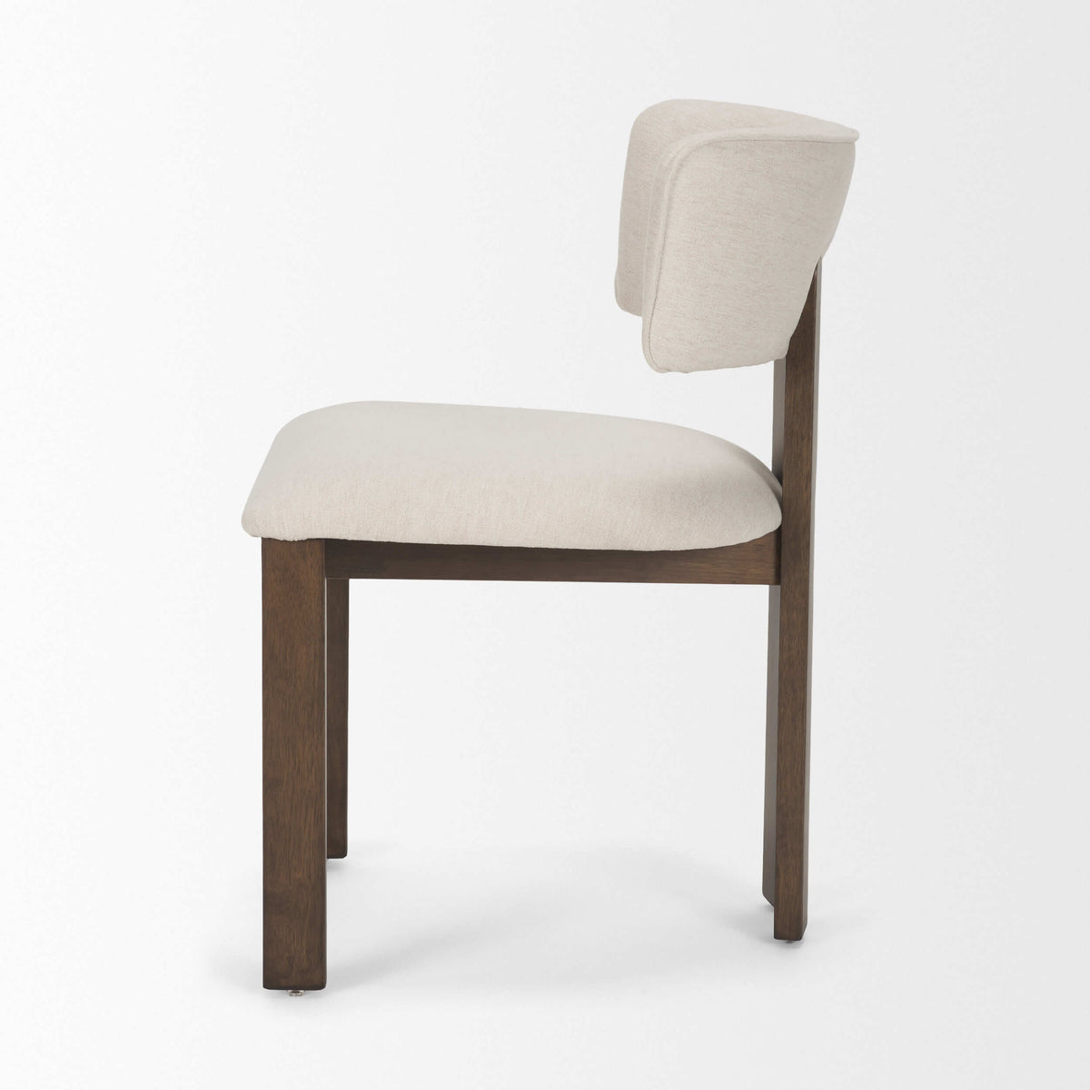 MERCANA SOHO OPEN BACK DINING CHAIR CREAM SET OF TWO 71249