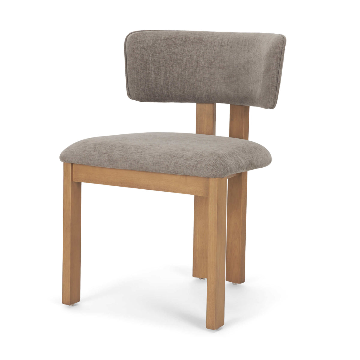 MERCANA SOHO OPEN BACK DINING CHAIR GRAY SET OF TWO 71250