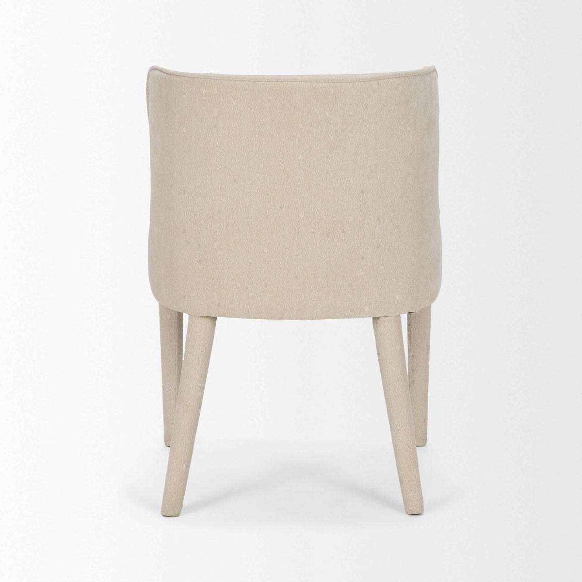 MERCANA NOLAN CREAM CHENILLE DINING CHAIR SET OF TWO 71251