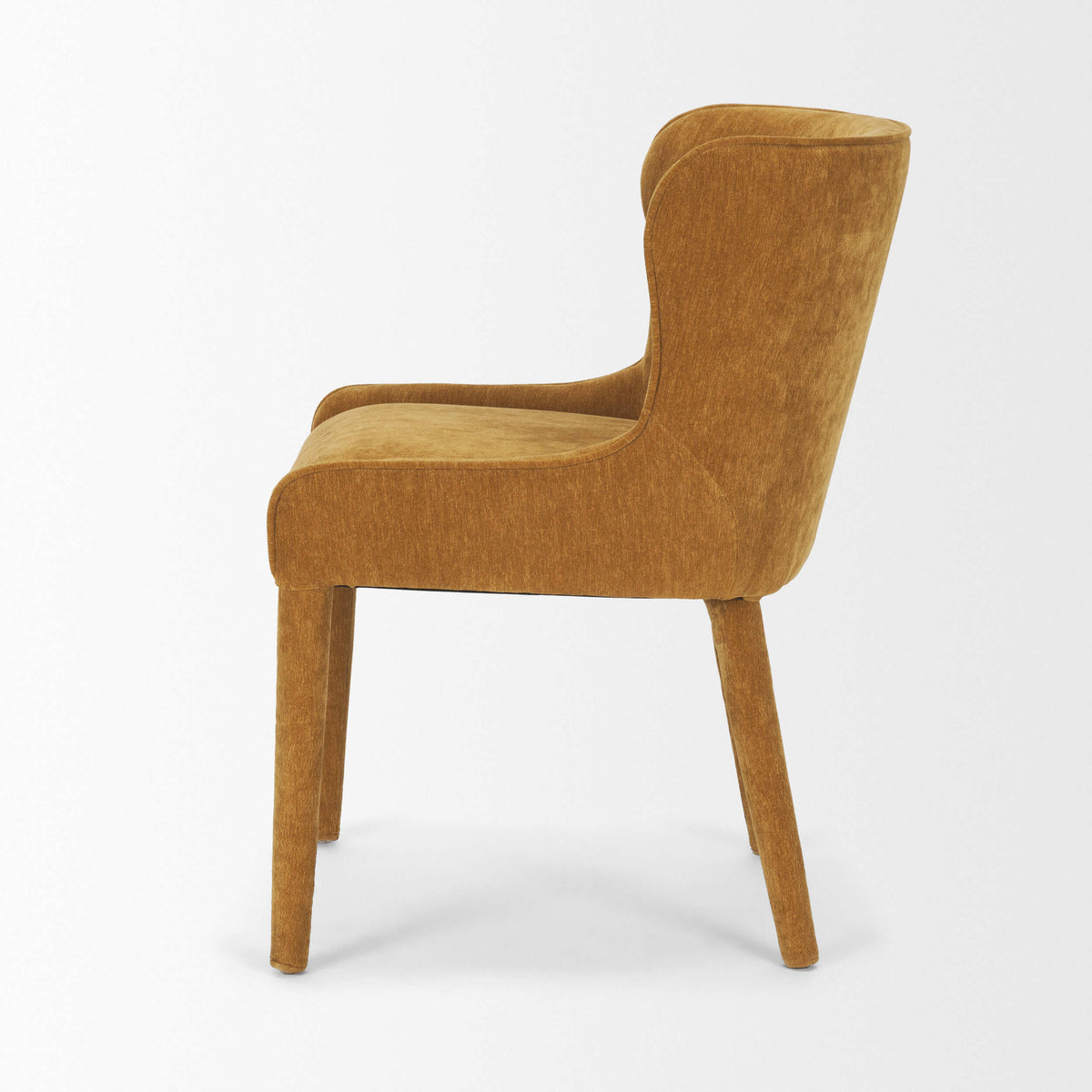 MERCANA NOLAN RUST CHENILLE DINING CHAIR SET OF TWO 71254
