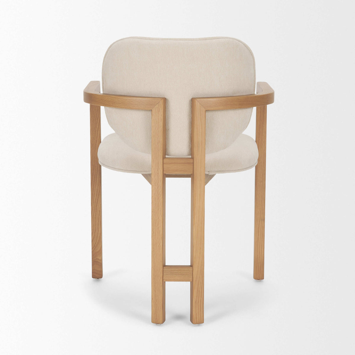 MERCANA CARLISLE CREAM CHENILLE DINING ARMCHAIR 71256