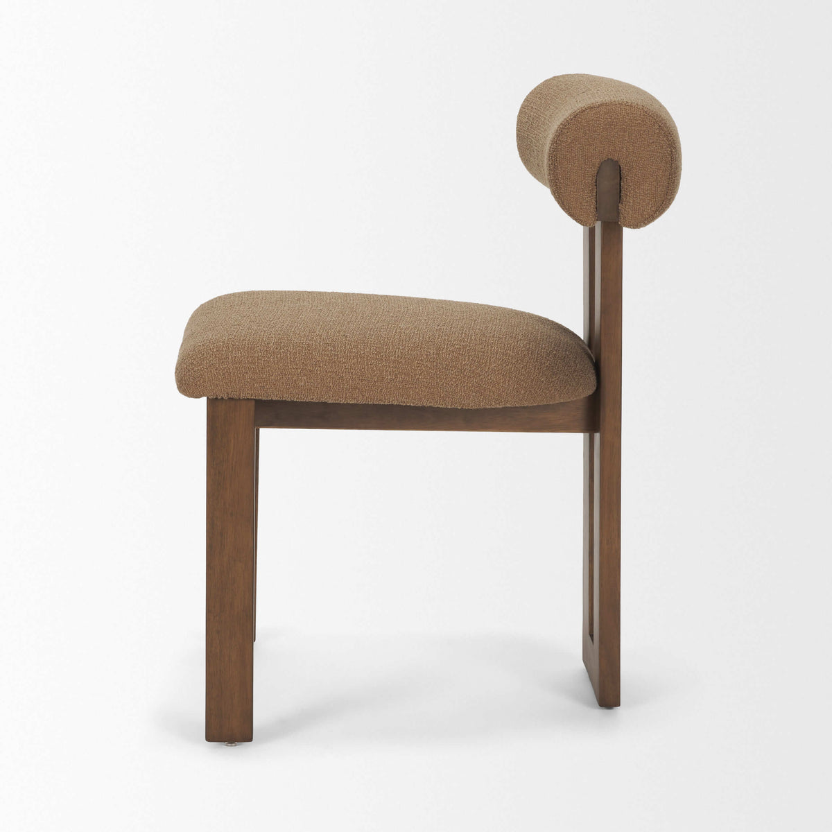 MERCANA TRIBECA MOCHA CHENILLE TRIPOD DINING CHAIR SET OF TWO 71258