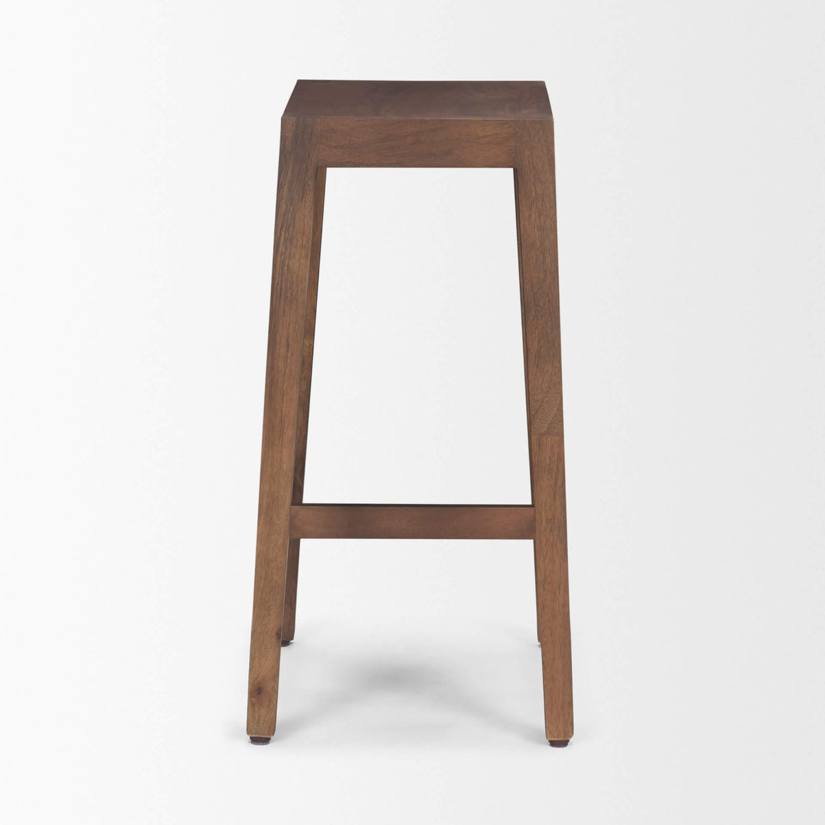 MERCANA COLONY 25" WOODEN STOOL MEDIUM BROWN 71132