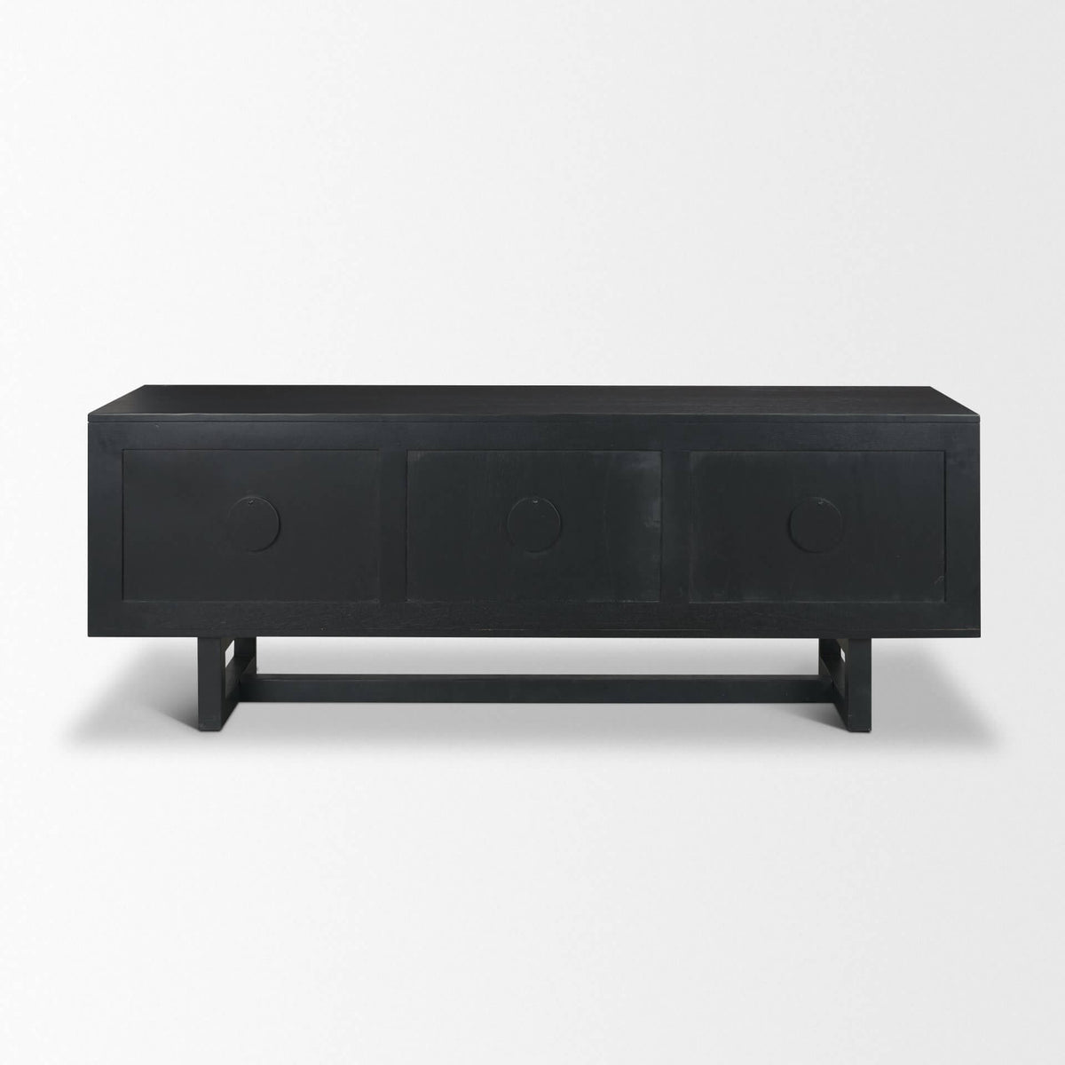 MERCANA GRIER 65" CANE MEDIA CONSOLE BLACK 71143