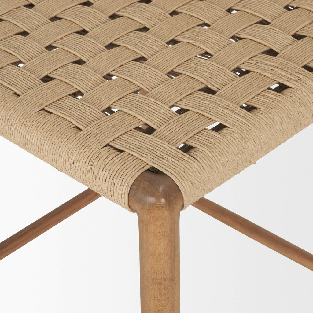 MERCANA BRINLEY WOVEN ROPE COUNTER STOOL 71179