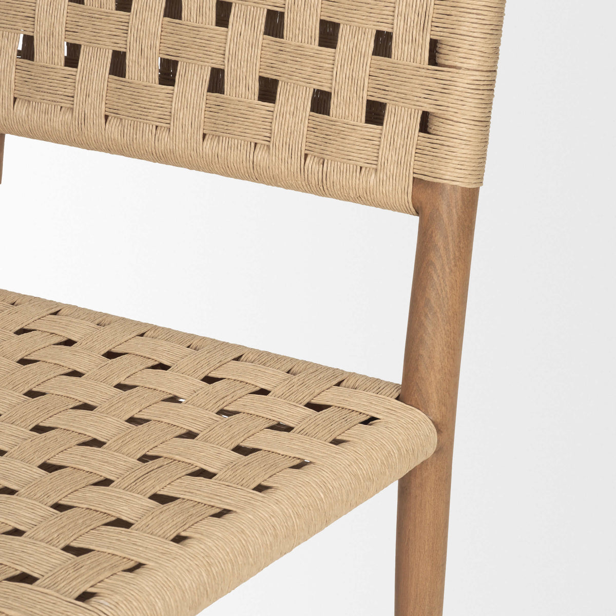 MERCANA BRINLEY WOVEN ROPE DINING CHAIR SET OF TWO 71180
