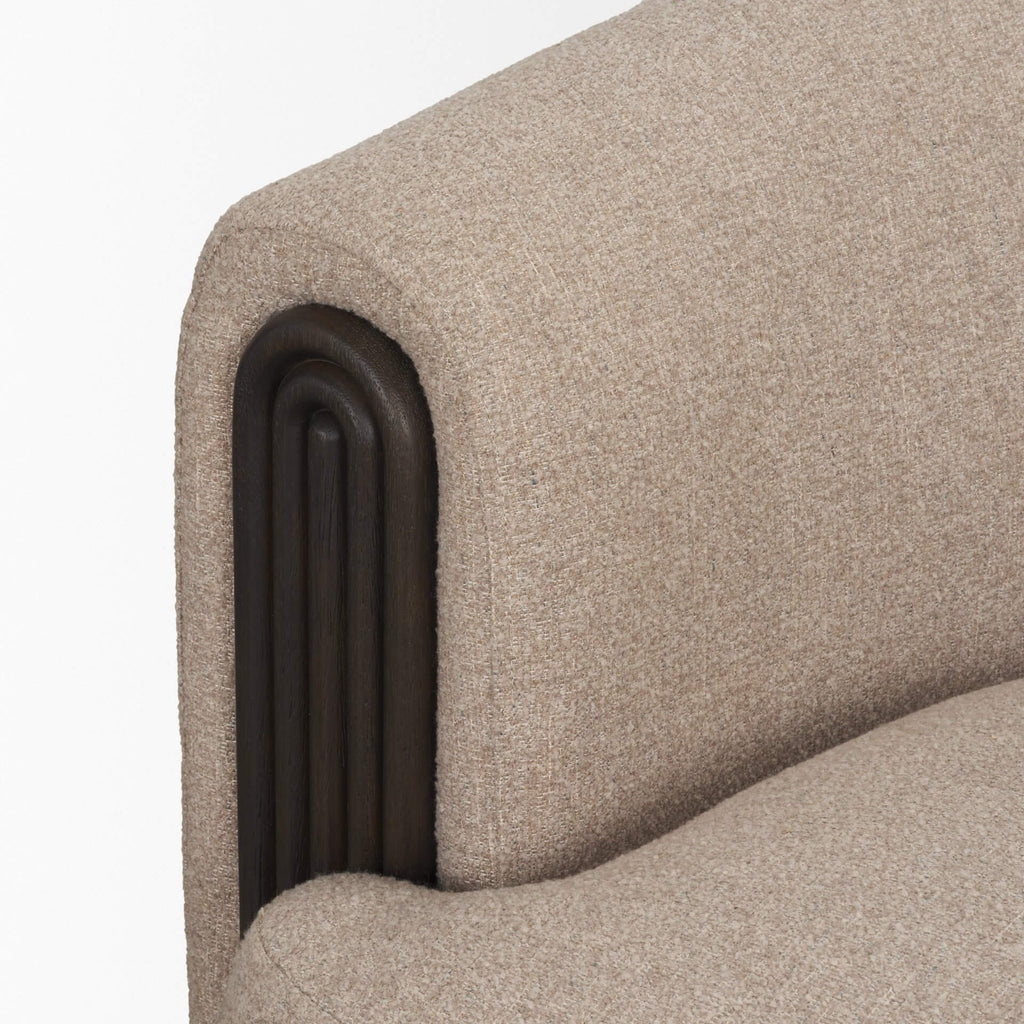 MERCANA KORNELIA MUSHROOM BARREL ACCENT CHAIR 71200