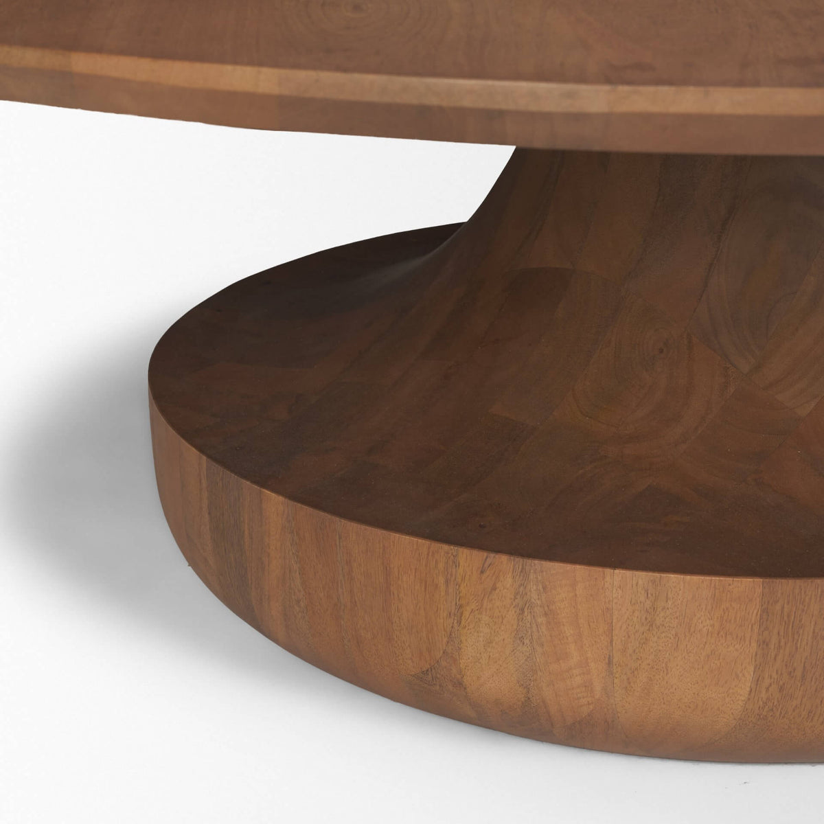 MERCANA ARNO SCULPTURAL ROUND COFFEE TABLE 71209-AB