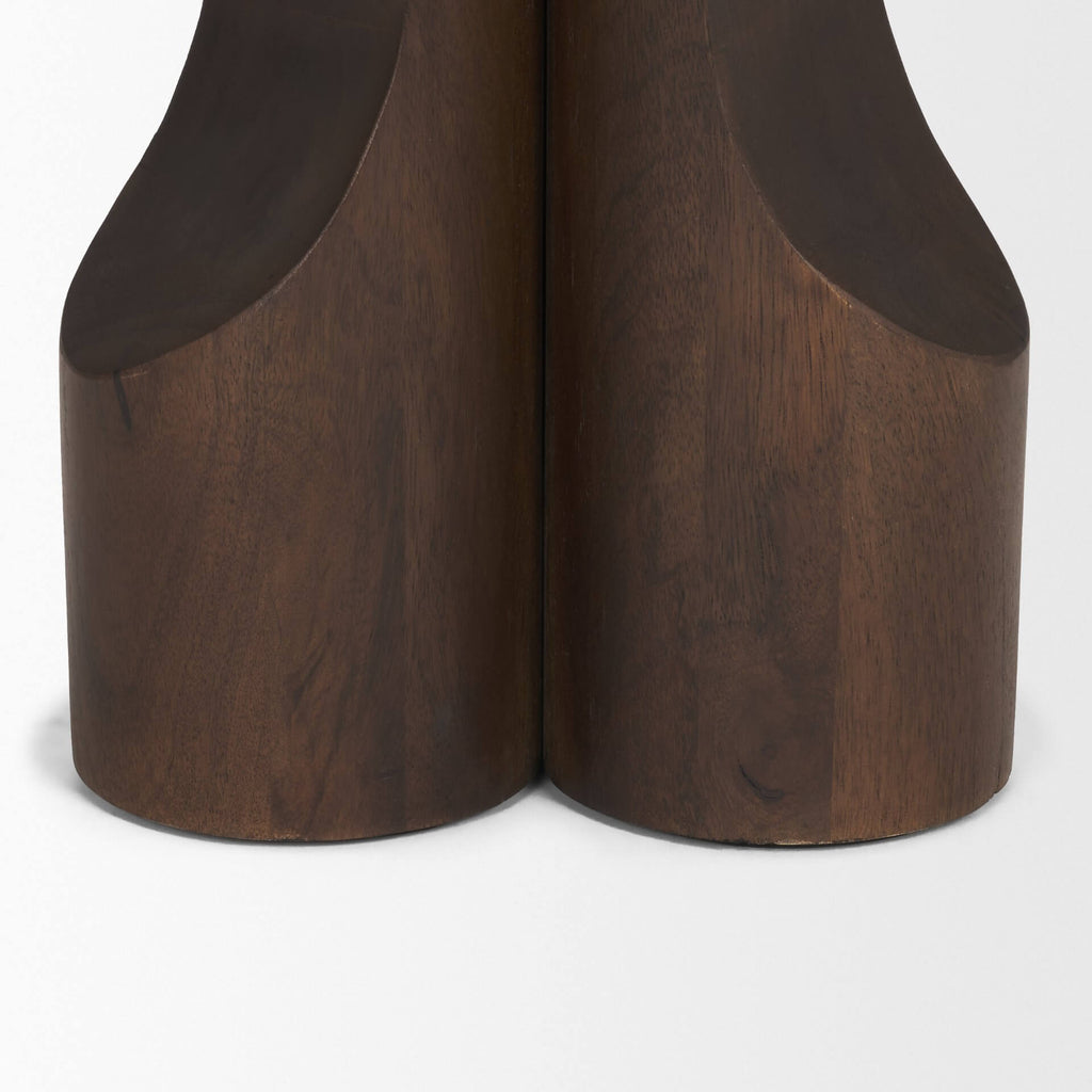 MERCANA CAYSON SCULPTURAL ROUND ACCENT TABLE 71212
