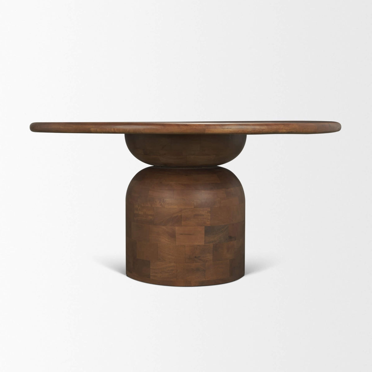 MERCANA ATLAS 60" MID-BROWN ROUND TABLE 71217-AB