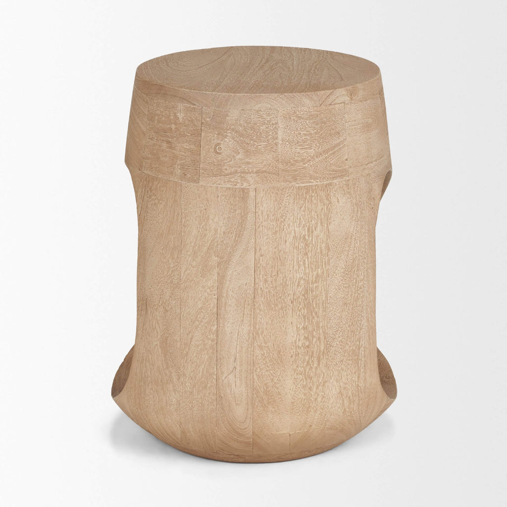 MERCANA COVE LIGHT BROWN OPEN SIDE TABLE 71223