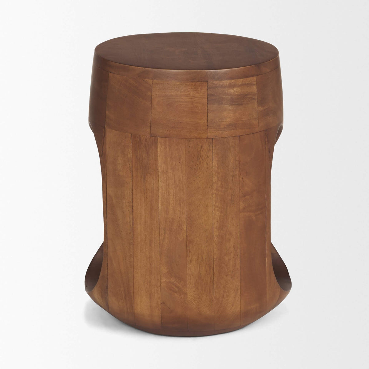 MERCANA COVE MID BROWN OPEN SIDE TABLE 71224