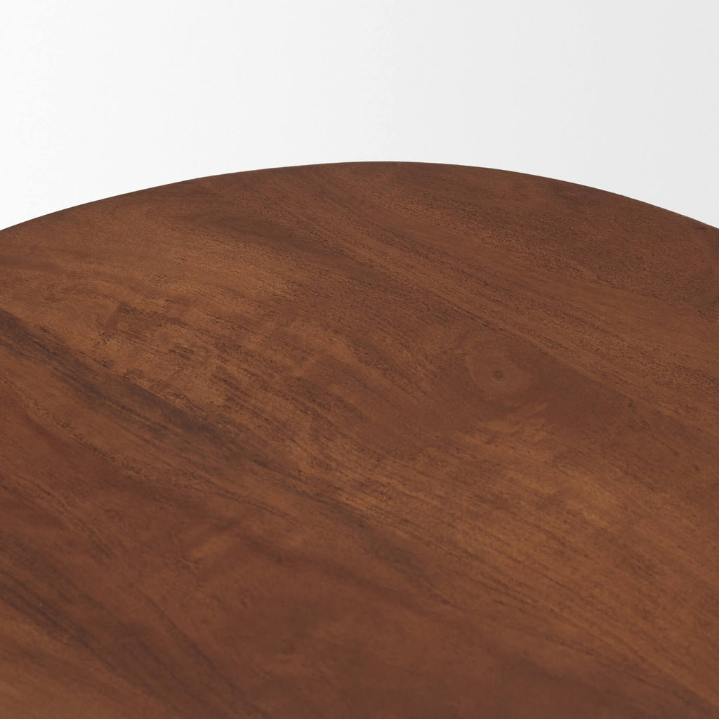 MERCANA COVE MID BROWN OPEN SIDE TABLE 71224