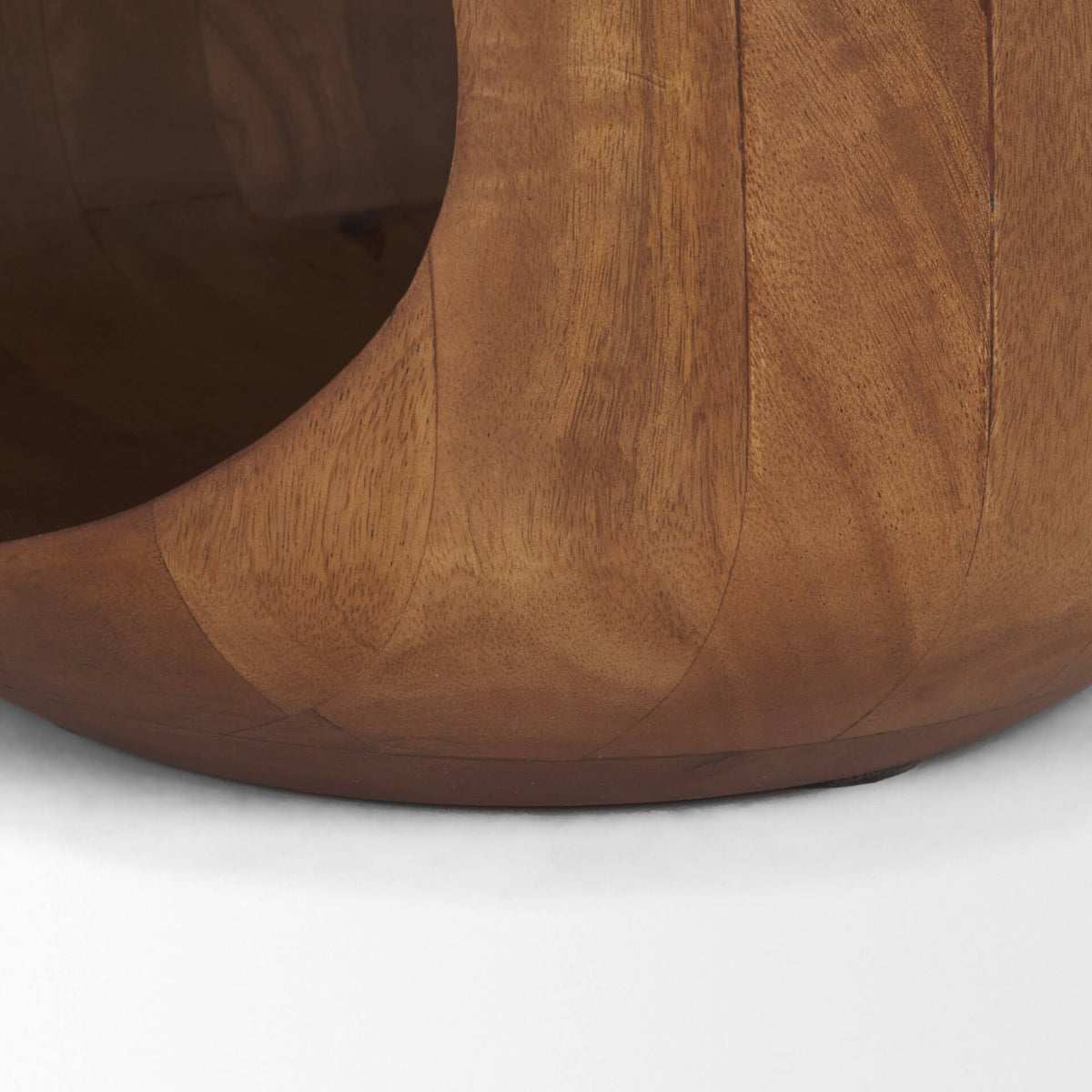 MERCANA COVE MID BROWN OPEN SIDE TABLE 71224