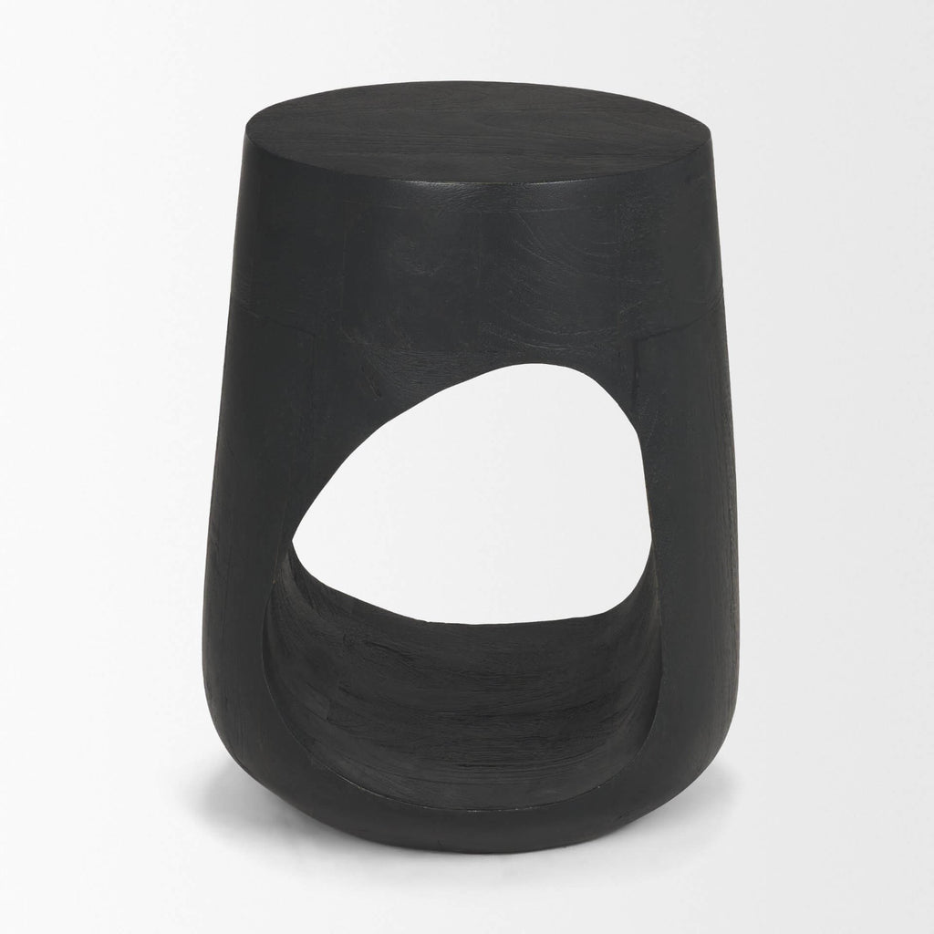 MERCANA COVE DARK BROWN OPEN SIDE TABLE 71225