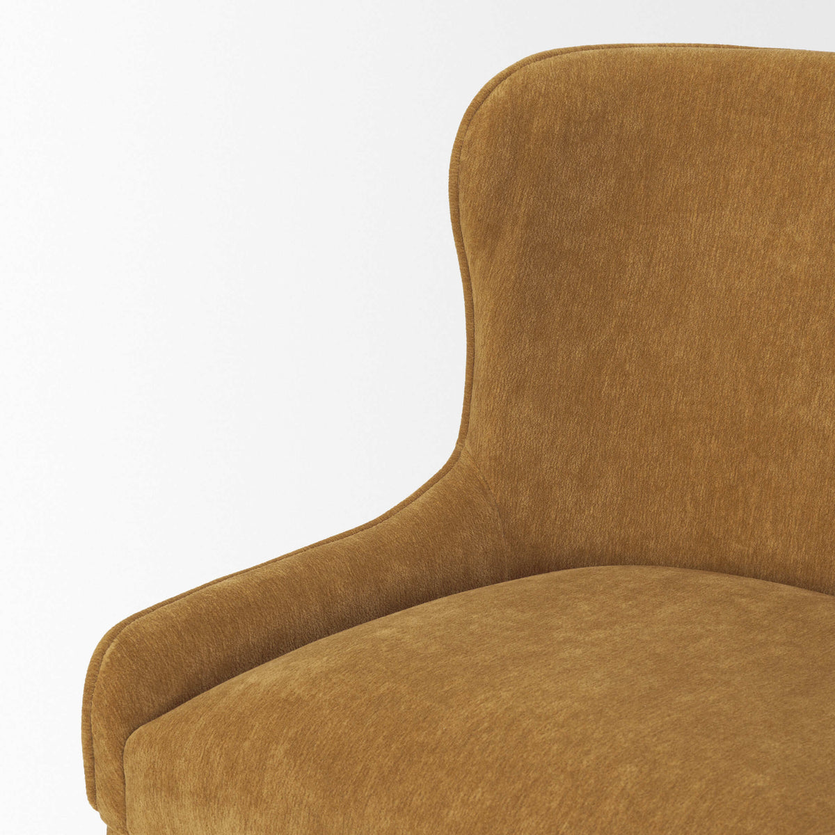 MERCANA NOLAN RUST CHENILLE DINING CHAIR SET OF TWO 71254