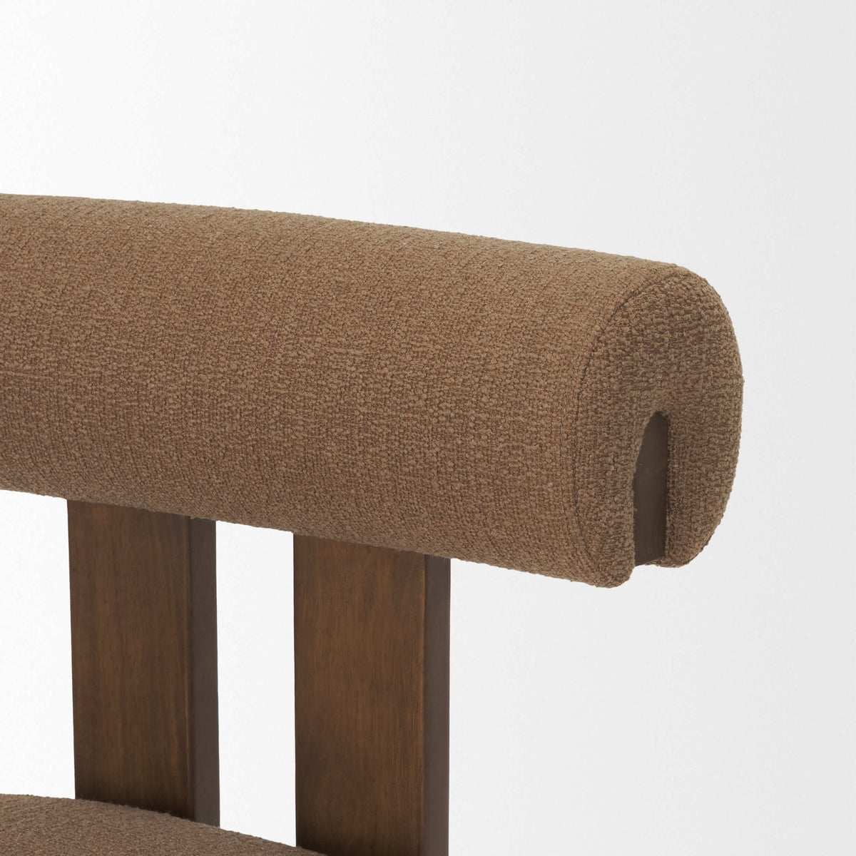 MERCANA TRIBECA MOCHA CHENILLE TRIPOD DINING CHAIR SET OF TWO 71258