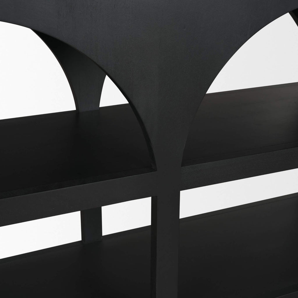 MERCANA BELA ARCHED CONSOLE TABLE BLACK 71139