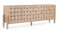 MERCANA TRELLYN LIGHT BROWN 4 DOOR SIDEBOARD 71293