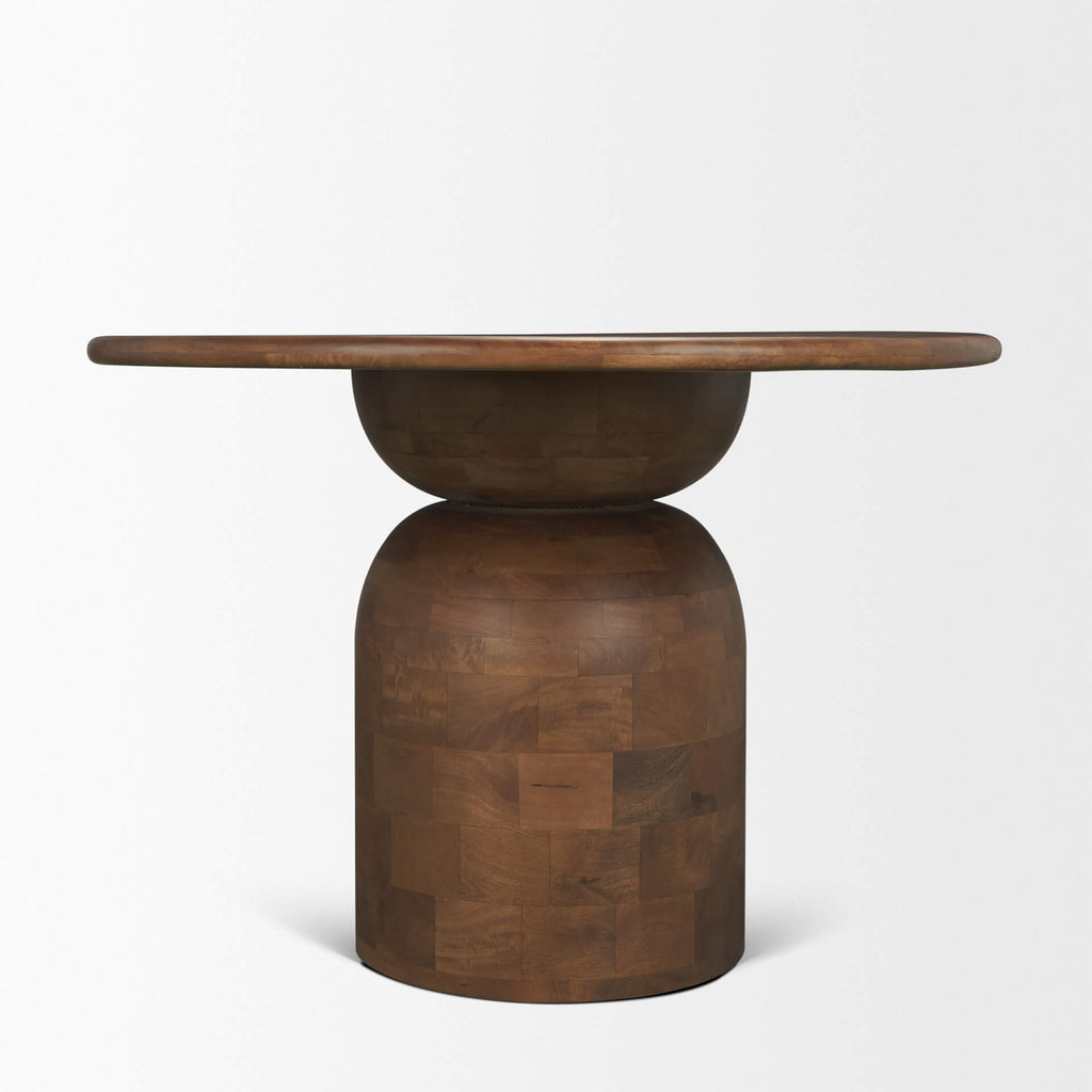 MERCANA ATLAS 42" MID-BROWN ROUND TABLE 71220-AB