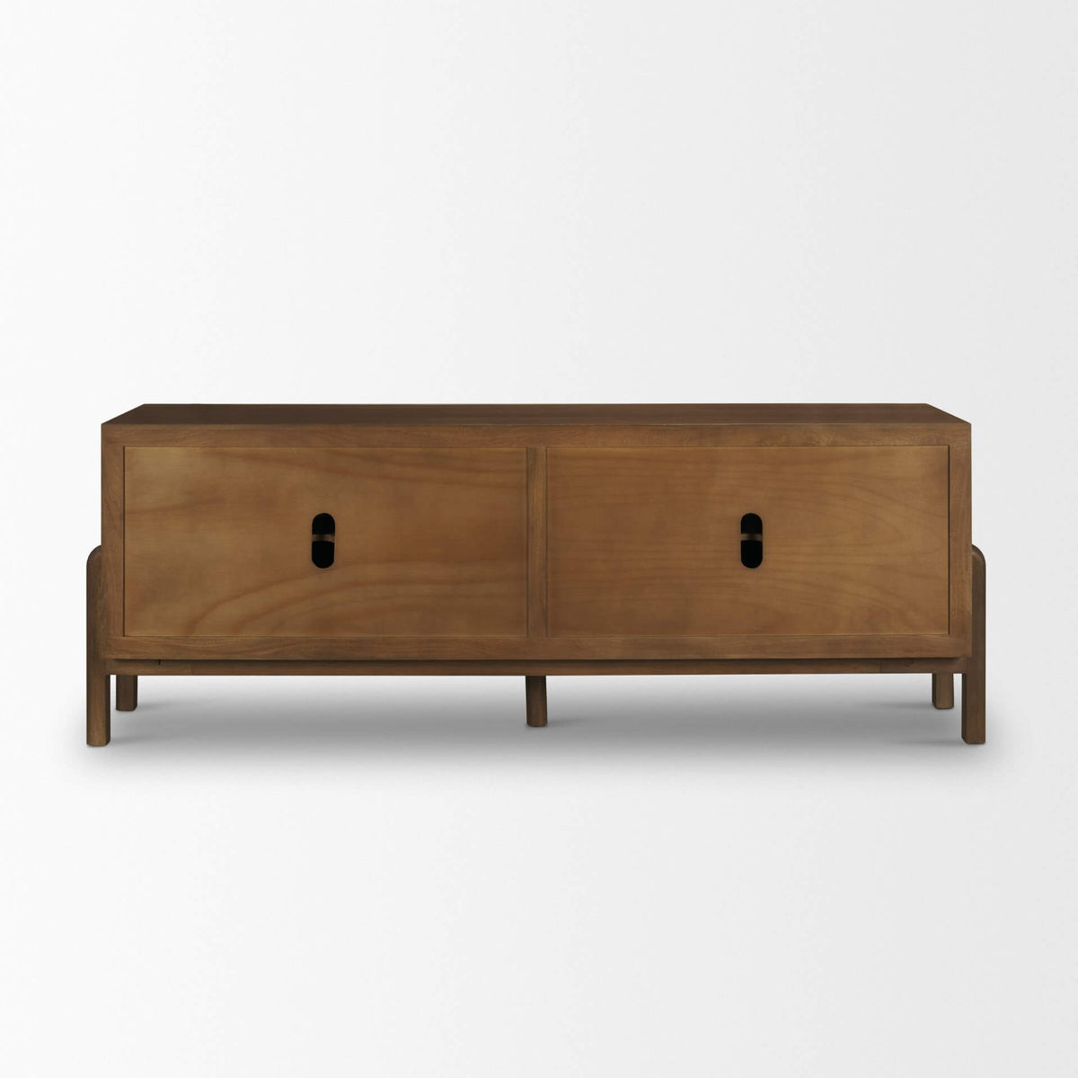 MERCANA TRELLYN DARK BROWN 4 DOOR SIDEBOARD 71294
