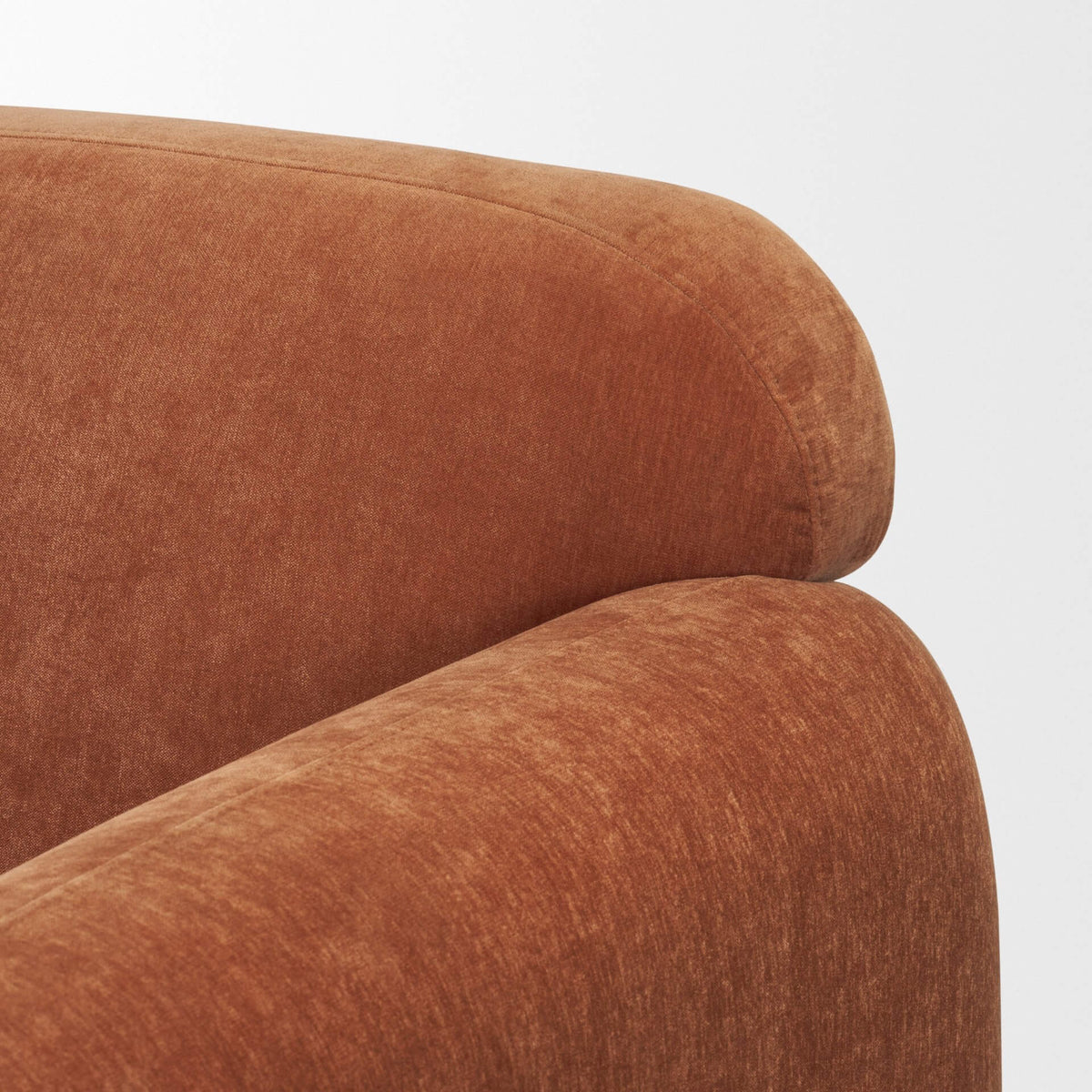 MERCANA SAGA RUST CHENILLE CHAIR 71197